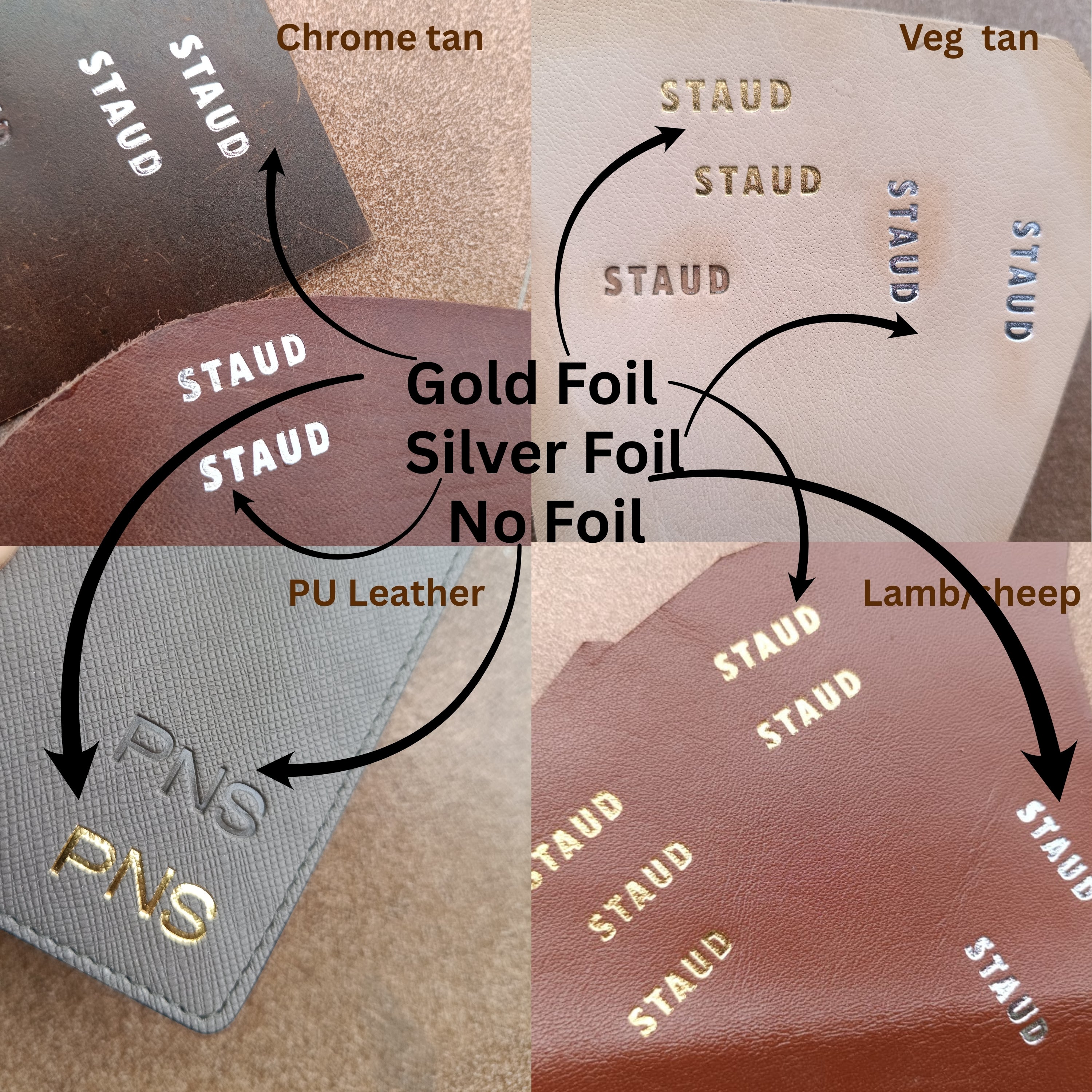 Foil for Heat Stamping Logo