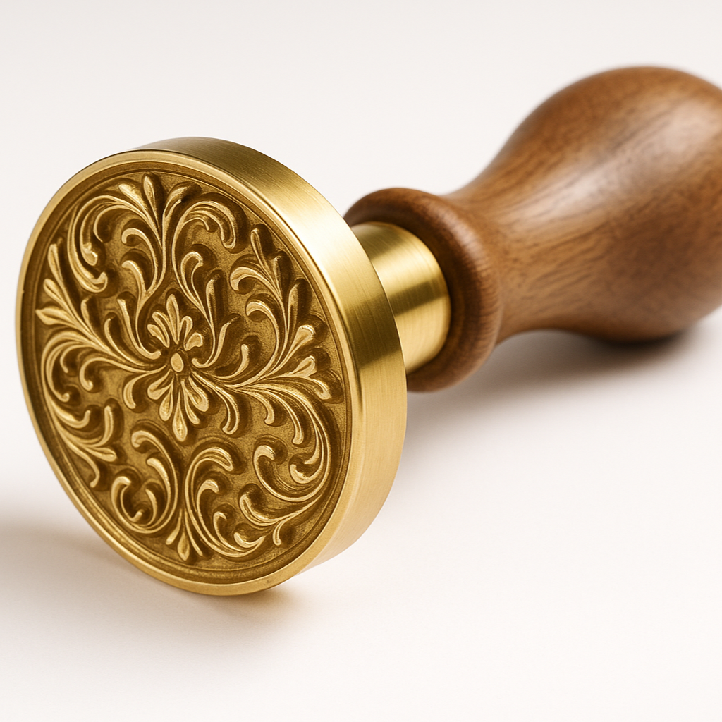 bRASS STAMP FOR CAKE EMBOSSING