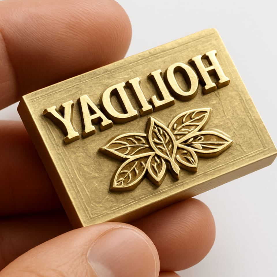 Logo Stamp For Leather